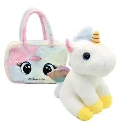 Produktbild von Lena Kuscheltier Einhorn mit Handtasche