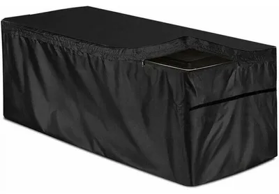 Produktbild von Schutzhülle für Aufbewahrungsboxen 130 x 60 x 71 cm, wasserdichte Abdeckung für Gartenboxen/Schutz für Bankboxen