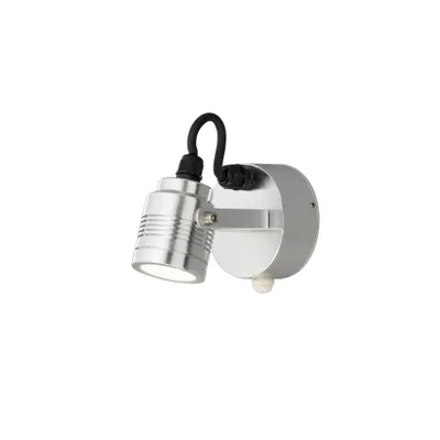 Produktbild von Konstsmide Treiber:LRV3AUNI, Output: 3-9VDC, 350 mA, 1-3W, Schaltzeiten: 5, 30 Sek., 1, 3, 5, 8 Min. Sensor kann auch bei Tag schalten. Lampe schaltet beim ersten einschalten 3 mal Ein und Aus Monza Medium massives Aluminium 7941-310