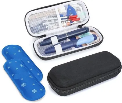 Produktbild von Famanu Medikamententasche mit doppelter Schicht - isolierte Thermotasche