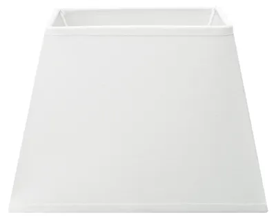 Produktbild von Home Sweet Home Stoff-Lampenschirm Weiß – 20 x 20 x 14 cm