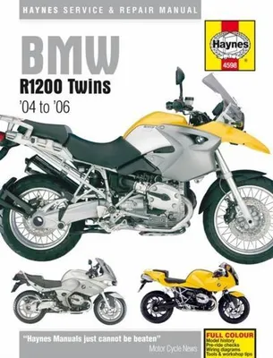 Image de BMW R1200 Twins (04 - 09) Haynes Repair Manual