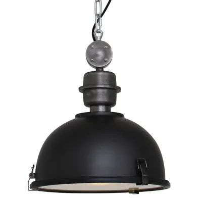 Immagine prodotto di Steinhauer - lampada a sospensione - Bikkel - nero - vetro metallo - Ø 32cm - E27 - 7978ZW