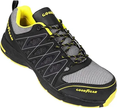 Image de Chaussures de sécurité GOODYEAR S1P SRA HRO Noir/Jaune 47