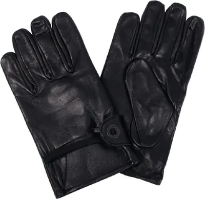 Produktbild von MFH Western-Fingerhandschuhe, Leder, schwarz
