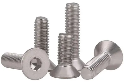 Productafbeelding van Zeskantbouten - Schroeven Bouten - Meubelmontage - Roestvrij staal 304 - M10x25mm - Zilverkleurig