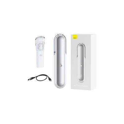 Produktbild von Baseus A1 Mini Akku-Autostaubsauger 4000Pa, 30W wei (VCAQ010002)
