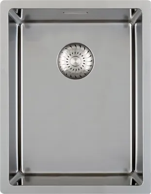 Produktbild von Solido 3D-Spüle CAPP34R10 Edelstahl Spülbecken - Integral-Siebkorbüberlaufventil - 380x440mm