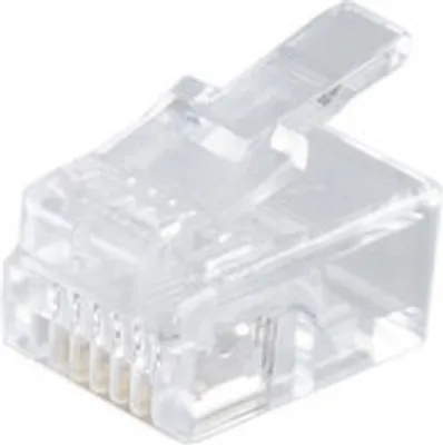 Produktbild von Modular Stecker 6polig vergoldet