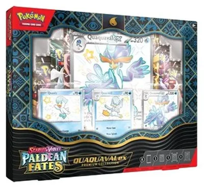 Zdjęcie produktu dla Pokemon Paldean Fates: Quaquaval ex Premium Collection German