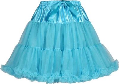 Produktbild von Volumen Petticoat "Cabaret" für Damen | Türkis