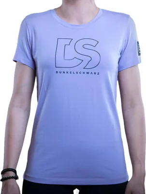 Produktbild von Dunkelschwarz Damen T-Shirt W-1 DSOUT lila - S