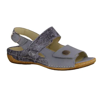 Produktbild von WALDLÄUFER Damen  Sandalen & Sandaletten blau Gr. 8