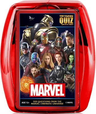 Immagine prodotto di Gioco a quiz Marvel: Top Trumps Marvel Cinematic Universe - Gioco di carte