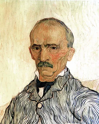 Obrázek produktu pro Vincent Van Gogh Art Print Obraz - Portrét Charlese Trabuce, 1889 (50 x 40 cm)