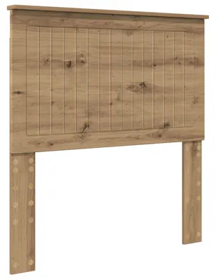 Image de vidaXL Tête de lit en chêne Artisan 90 cm Bois composite