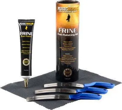 Image de MusicNomad MN124 Kit de polissage des frettes fines