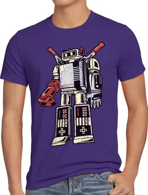 Produktbild von style3 Gametron T-Shirt Herren snes n64 sheldon big bang videospiel