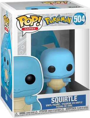 Produktbild von Pokemon Schiggy Funko Pop! Vinylfigur, Sammlerspielzeug