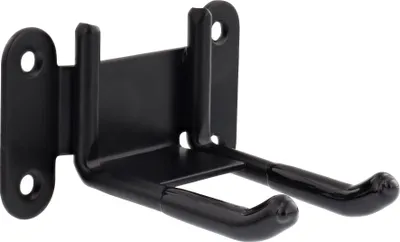 Obrázok produktu pre WAGNER hooks4tools Nástenný háčik DOUBLE MEDIUM - 70 x 80 x 45 mm, oceľ s čiernym povrchom - 15209201