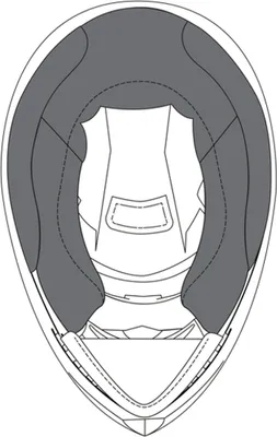 Image de Agv K-3 Sv Coussinets de joues Noir MS Noir MS