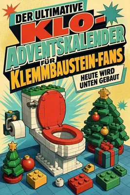 Produktbild von Der ultimative Klo-Adventskalender für Klemmbaustein-Fans
