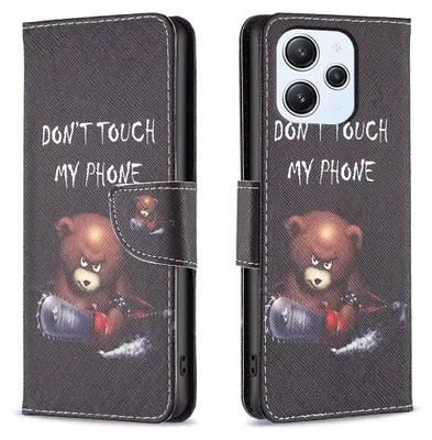 Produktbild von Für Xiaomi Redmi 12 4G Kunst-Leder Book Handy Tasche Motiv 6 Hülle Etuis Schutz