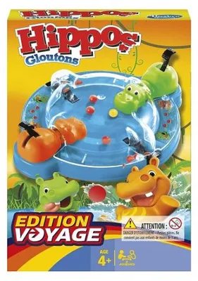 Image de Hippos gloutons édition voyage - hasbro gaming - jeu de société enfant