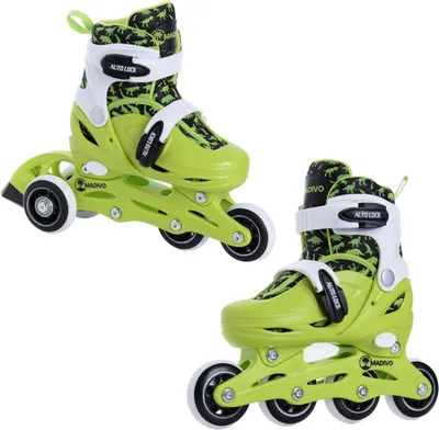 Produktbild von 2-in-1 Inlineskates und Rollschuhe für Kinder