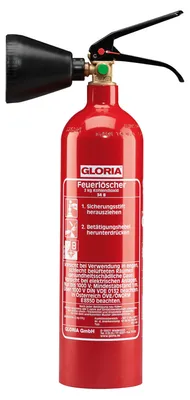 Obrázek produktu pro Hasicí přístroj Gloria KS 2 SBS oxid uhličitý třída hořlavosti 34B 2 kg