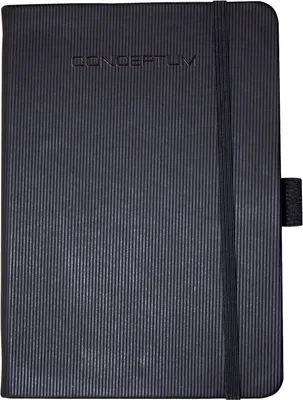Produktbild von SIGEL CO110 Notizbuch Conceptum, Hardcover, ca. A4, blanko mit Linienpapier, schwarz, 194 S.
