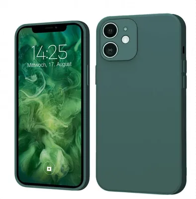 Produktbild von Hülle für iPhone 11 Case Cover Bumper Silikon Softgrip Schutzhülle Farbe: Grün