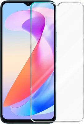 Produktbild von Cadorabo Schutzfolie für Honor x6a in KRISTALL KLAR Gehärtetes Tempered Display-Schutzglas Panzerfolie