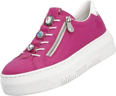 Produktbild von Rieker Sportliche Slipper Damen 31373439363732 Pink 39 EU