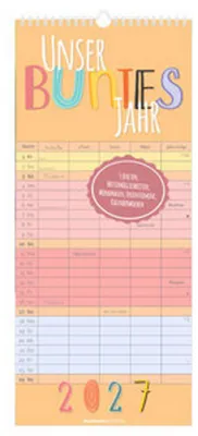 Produktbild von Familienplaner Unser buntes Jahr 2027