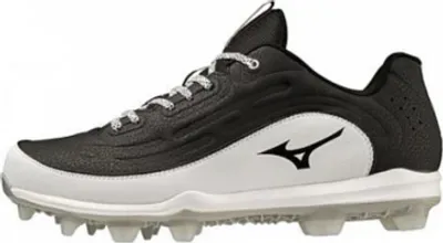Produktbild von Mizuno Ambition 3 TPU (320684) 11,0 Black/White Baseball/Softball Schuhe | Molded Cleats Stollen
