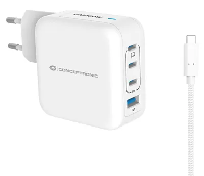 Produktbild von Conceptronic ALTHEA18W 4-Port 100W GaN USB PD Charger
