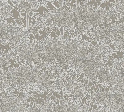 Produktbild von Architects Paper Blumentapete Absolutely Chic florale Tapete Vliestapete grau silber 10,05 m x 0,53 m