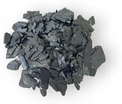 Immagine prodotto di Pietre per Acquario, ardesia nera, ghiaia decorativa naturale, frammenti 1-10 cm, 300 g