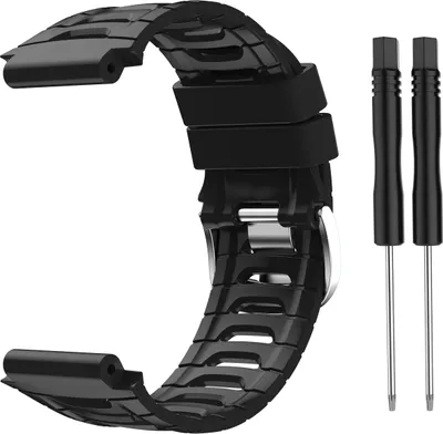 Obrázok produktu pre INF Silikónový remienok na hodinky Garmin 920XT čierna