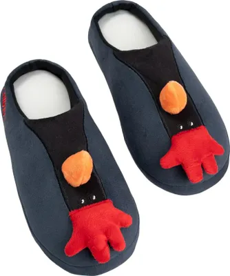 Image de Wallace and Gromit - Pantoufles pour homme/femme unie NS9424 (38 EU - 39 EU) (Gris)