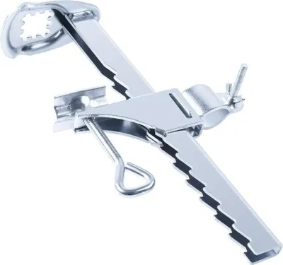 Imagen del producto de Soporte portátil para parasol de jardín, patio, balcón o terraza. Ideal para pesca, como soporte para paraguas, con clip de sujeción, para fijar a sillas, universal para uso en la playa