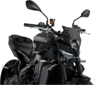 Immagine prodotto di Cupolino PUIG naked sport nero omologato ABE per Yamaha