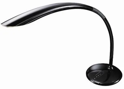 Produktbild von Design LED Schreibtischleuchte CALLA Schwarz – dimmbar 6W Büro- & Tischlampe von Sompex