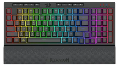 Zdjęcie produktu dla REDRAGON K515-RGB SHIVA 98, Przewodowa, USB, Membranowa, Czarny