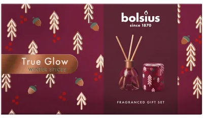 Productafbeelding van Bolsius True Glow Geschenpset: geurkaars en geurverspreider