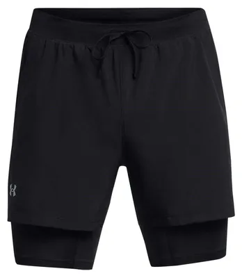 Image de Under Armour - Short de course « Launch » pour homme GT13274 (M) (noir)