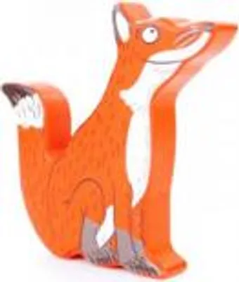 Image de Jouet Bajo Renard en bois - coloré et durable