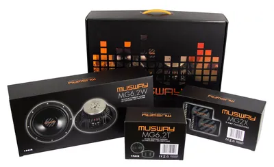 Produktbild von MUSWAY 2-Wege Lautsprecher System Kompo 16,5 cm MG6.2C