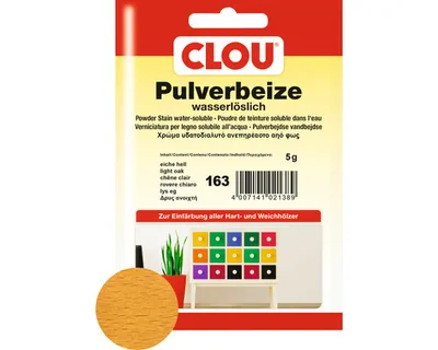 Zdjęcie produktu dla Bejca proszkowa Clou jasny dąb 5 g